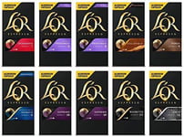 L'OR Espresso Variety Pack - Nespresso* Compatible Coffee Capsules (Pack of 10,