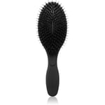 Olivia Garden Expert Care Boar & Nylon Bristles Black oval hair brush 1 pc