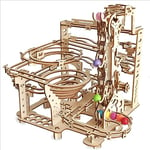 ACROPAQ - Kit Puzzle 3D Bois Tunnel temporel et Spatial - Maquette à Construire - Modèles mécaniques pour Adultes - Pas Besoin de Colle - Maquette Bois 3D - Train en Bois - PUZ3D5