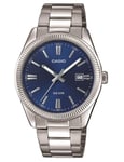 Casio Collection Mens Silver Watch MTP-1302PD-2AVEF Stainless Steel (archived) - One Size