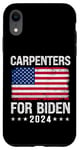 Coque pour iPhone XR Charpentiers pour Biden 2024