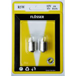 Glödlampa flosser - 12v bulb r5w 5w ba15s 10pk