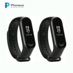 Xiaomi Mi Band 3 Black Bluetooth Activity Tracker & Waterproof Watch (2 Bands)