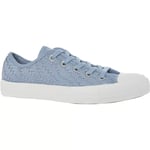 BNIB Converse Chuck Taylor All Star Woven Low Top Blue Size UK 4 US 6 EU 36.5