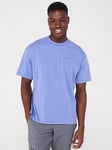 UNDER ARMOUR Mens Training Heavyweight Printed T-Shirt - Purple, Blue, Size 2Xl, Men