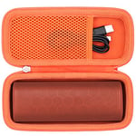Khanka Hard Travel Case Replacement for Sonos Roam 2/Roam/Roam SL Bluetooth Speaker (Orange)