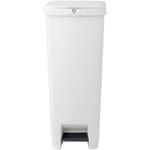 Brabantia Stepup Pedal Waste Bin - 40 Litre - Light Grey