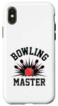 Coque pour iPhone X/XS Bowling Master Bowler