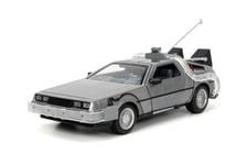 Jada Toys 253255038 Film Time Machine Back to The Future 1:24 Argent