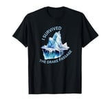 Antarctica I Survived The Drake Passage Boat T-Shirt