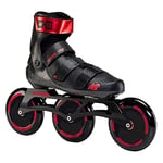 K2 Skates Redline 125 Black_Red Patins en Ligne Unisex-Adult, 45 (Mondo: 295 / cm: 29.5 / UK: 10.5 / US: 11.5)