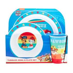 Paw Patrol Rescue 3 Piece Tableware Set