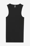 KIDS ONLY - Linne kogKenya Rib Tank Top - Svart