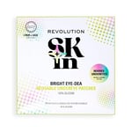 Revolution SKin, Silicone Eye Patches, Patchs Réutilisables pour Décongestionner et Hydrater les Yeux, Vegan et Non Testés sur les Animaux, 1 Paire