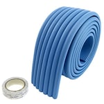 HIMRY Universel Rouleau de Mousse, 200cm x 80mm x 8mm, Epaissir Mousse Antichoc Sécurité pour Bébé Kits, Enfants sécurité Anti-Crash, Tout Usage sécurité de bébé Protecteur. Bleu, KXD7002 Blue