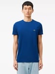 Lacoste Pima Crew Neck T-Shirt, Dark Blue