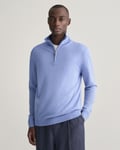 GANT - Genser i merinoull med half-zip