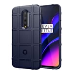 OnePlus 7 Pro rutmönster skal - Blå