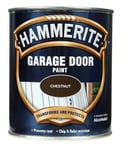 Hammerite GARAGE Door Paint Chestnut Brown Tough Smooth High Gloss Finish 750ml