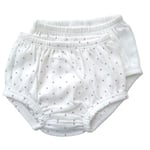 Summerville organic Bloomers 2-pack Vit/rosa Dotty 3-6 M