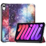 Apple iPad Mini 8.3&quot; 2021 (6th Gen)    Designer Tri-Fold Case    Galaxy