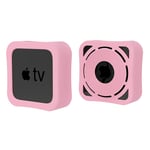 Apple TV 4K 2021 Skal Silikon Rosa