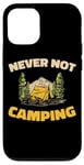 iPhone 12/12 Pro Campsite Tenting Campground Camp Campfire Tent - Camping Case