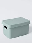 John Lewis ANYDAY Stackable Plastic Storage Box with Lid, Small