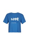 O'Neill Tees Paradise T-Shirt à Manches Courtes Maillot de Corps Femme, 15016 Palace Blue, XL-XXL