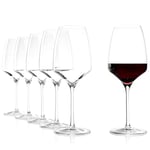 Stölzle_Lausitz Verres à Vin Rouge Experience Lot de 6, 450ml – Verres Premium Idéaux pour Vin Rouge – Élégants Verres en Cristal pour un Maximum d’Arômes – Résistants au Lave-Vaisselle