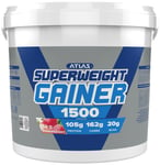 ATLAS SUPER WEIGHT MASS SIZE GAINER GAIN 5KG STRAWBERRY FLAVOUR 1500 CALORIES