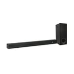 Metronic 477592 Barre de Son Bluetooth avec Caisson de Basses Filaire, Télécommande, kit de Montage Mural