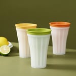 DIY Slushy Maker Cup Pinch Ice Cup DIY Milkshake Bottle Cup Yellow New RE