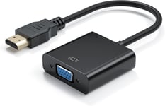 Adaptateur HDMI vers VGA avec Audio - Connecte Une Source HDMI à Un Affichage VGA et à Un Appareil Audio Convertisseur HDMI vers VGA.[V570]