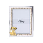 VALENTI & CO. – Disney Baby – Roi Lion Simba – Cadre photo en argent pour enfants, idée cadeau baptême, naissance ou anniversaire (13 x 18 cm)