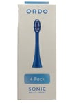 Ordo Sonic+ Brush Heads - Arctic Blue 4 Pack