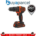 Black & Decker BCD700S1K-GB 2 Gear Combi Drill 18V 1 x 1.5Ah Li-ion B/DBCD700S1K