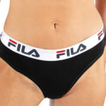 FILA Trosor Urban Regular Women Slip Brief Svart bomull Large Dam