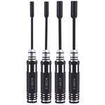 4 PièCes éCrou Hexagonal Clé Douille Tournevis BoîTe de 4.0/5.5/7.0/8.0Mm Kit D'Outils RéParation pour RC Voiture Quadrirotor Drone