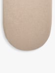 The Little Green Sheep Moses Basket Plain Fitted Sheet, Truffle