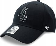 47Brand 47 Brand Mlb Chicago White Sox Cap B-Mvpsp06wbp-Bk Svart One Size