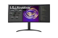 LG 34'' CURVED ULTRAWIDE QHD, HDR10, IPS WITH DCI-P3 95{e87d24880d60f93515200093691a0eb3458f902ae4af0bb3ac270b0bd63a7988} (TYP.), MAXXAUDIO® (7WX2), USB TYPE-C, AMD