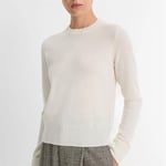 Cashmere Crew Neck Sweater - Off White