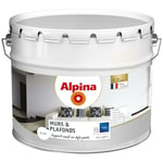 Alpina - Peinture Acrylique Murs & Plafonds Blanc Mat Finition: Mat - Couleur: Blanc - Conditionnement: 10L