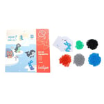 LOOLIPO - PACK AQUAPERLES - AQUA'NIMALS - 1500 perles + 10 modèles - ø 4 mm - Kits créatifs - Loisir créatif - Activité manuelle - L980001