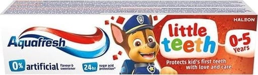 Gsk Aquafresh Litle Teeth Tandkräm För Barn Psi Patrol 50 Ml