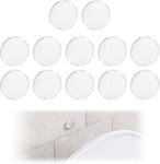 12x Butée de Porte Adhésive Transparente, 20 x 5 mm, Tampon Porte, Butoir de Porte Transparent, Butee de Porte,Protection Poignee Porte, Amortisseur Porte,Amortisseur de Porte Murale