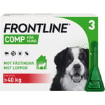 Frontline Comp 402 mg/3618 mg Fipronil/Metopren, spot-on, lösning, 3x4,02 ml