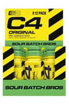 C4 Original Pre-Workout Shot, Sour Batch Bros - 12 x 60 ml.