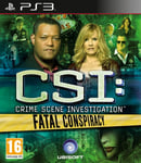 CSI: Crime Scene Investigation - Fatal Conspiracy (PS3)